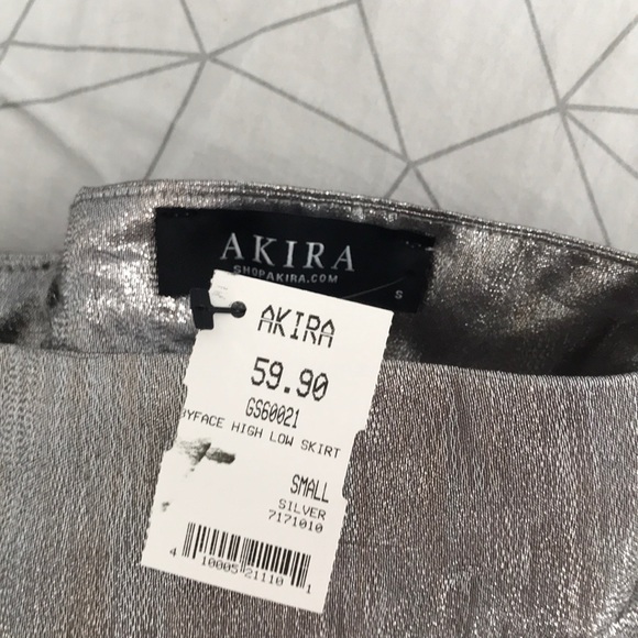 Silver party skirt - Picture 5 of 8